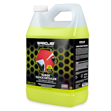 Proje Premium Car Care Surge Quick Detailer 1 Gallon - Carnauba Wax Sealant Spray 20009